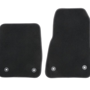 Predpražniki Premium iz velurja, črni